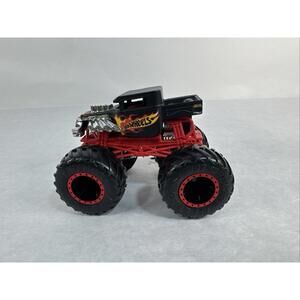 Hot Wheels Monster Truck Bone Shaker 1:64  Black,  Red